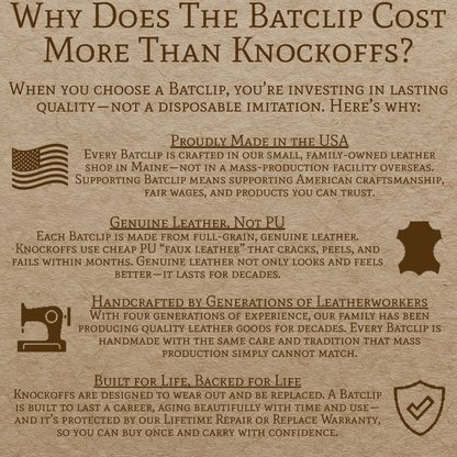 The Original Batclip Trauma Shears Holder - Red