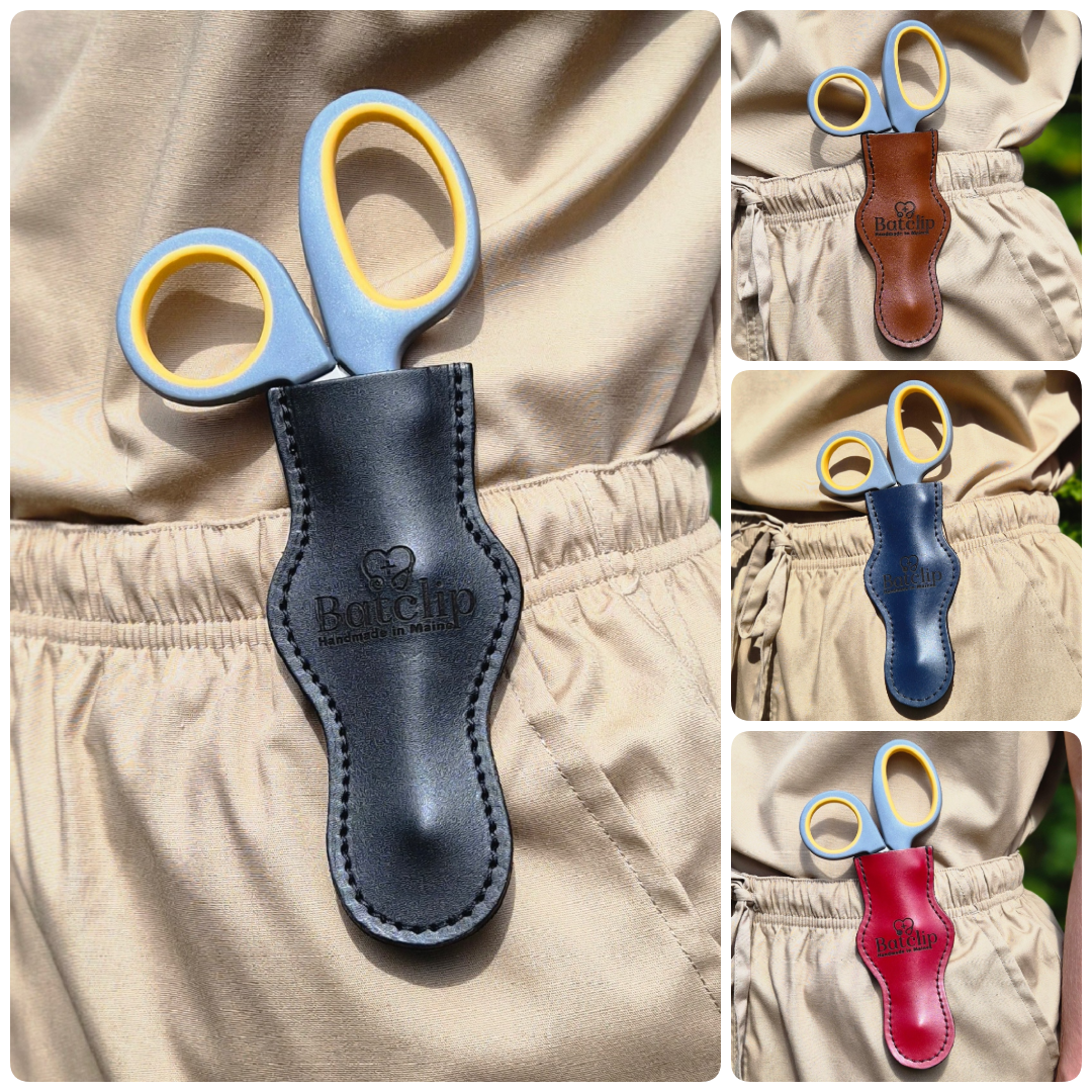 The Original Batclip Trauma Shears Holder - Navy Blue