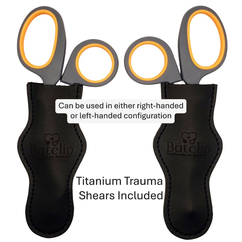 The Original Batclip Trauma Shears Holder - Red