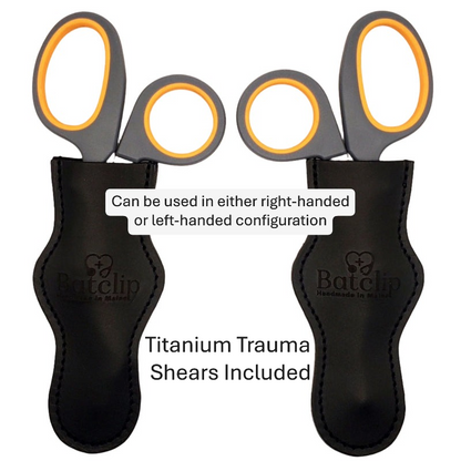 The Original Batclip Trauma Shears Holder - Red