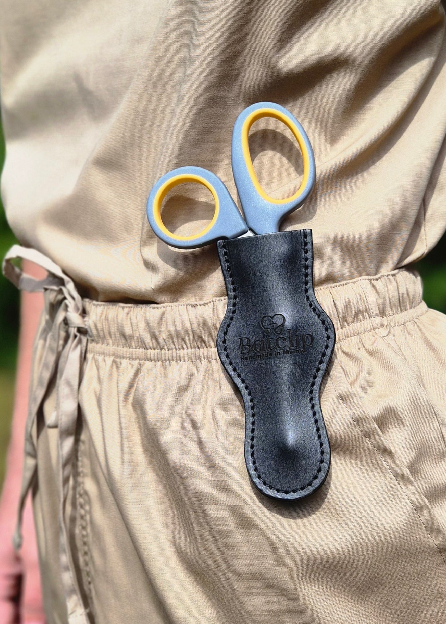 The Original Batclip Trauma Shears Holder - Black