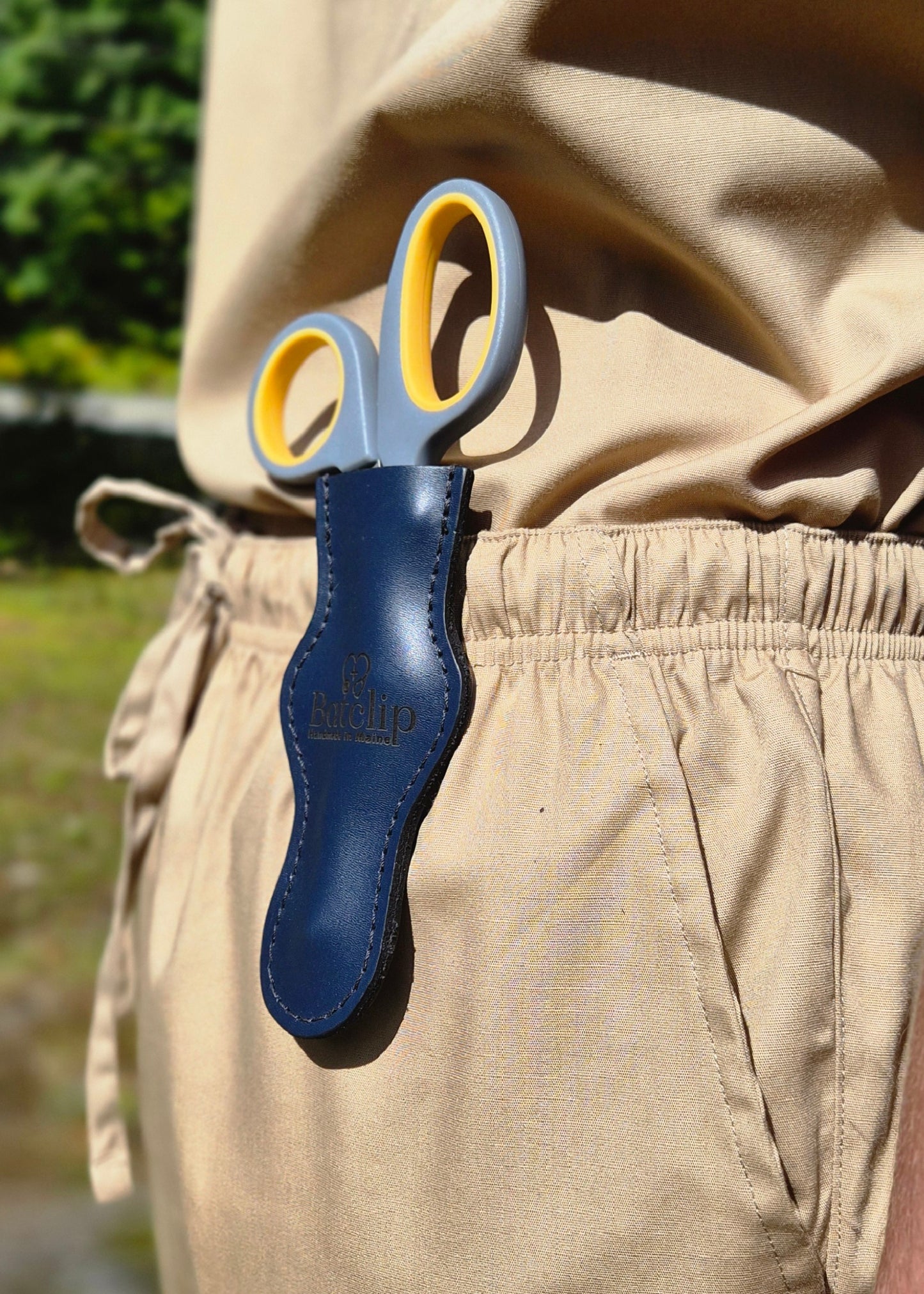 The Original Batclip Trauma Shears Holder - Navy Blue