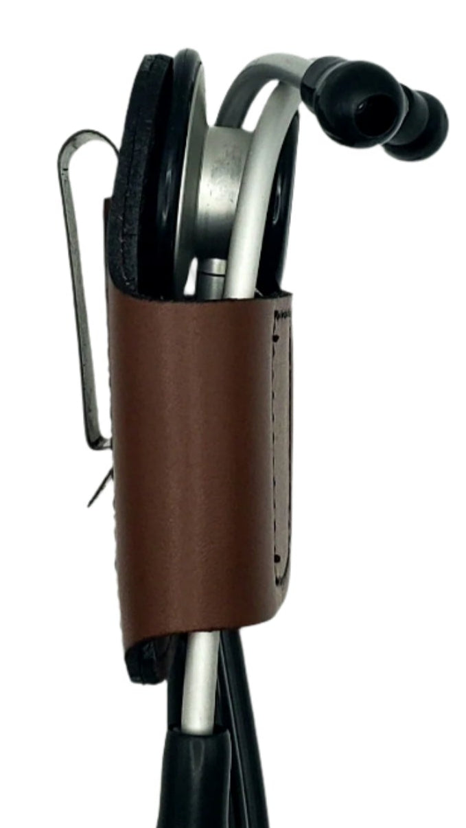 The Original Batclip Stethoscope Holder - Brown