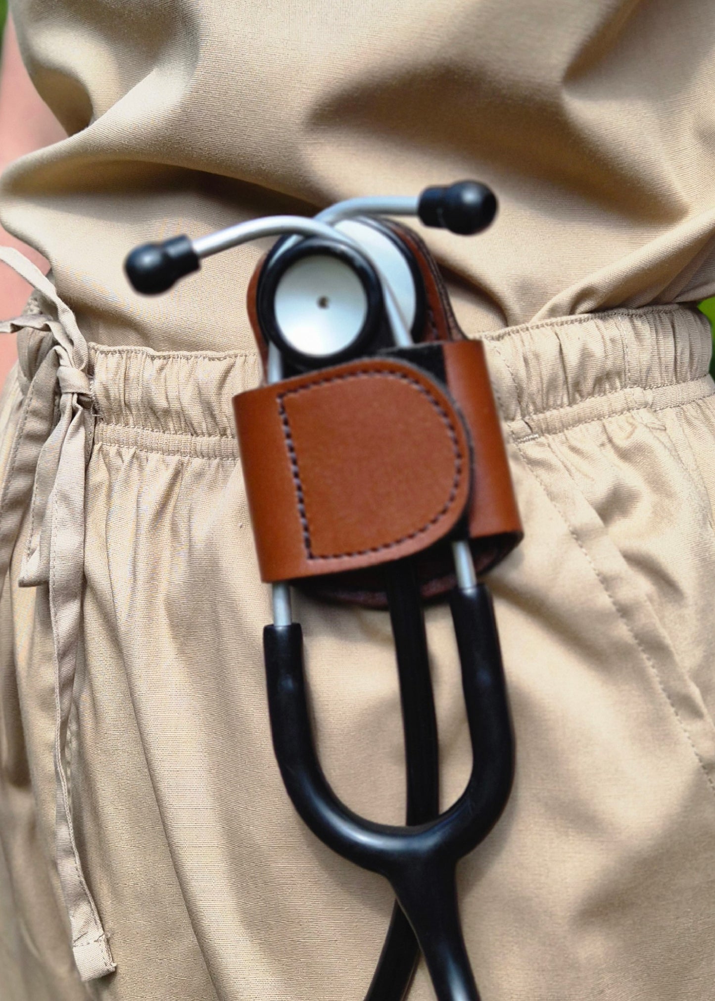 The Original Batclip Stethoscope Holder - Brown