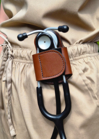 The Original Batclip Stethoscope Holder - Brown