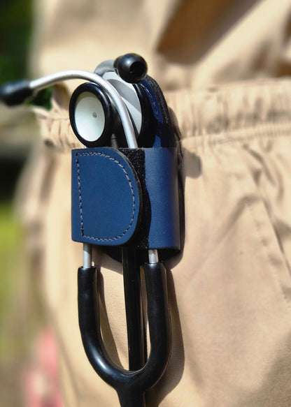 The Original Batclip Stethoscope Holder - Navy Blue
