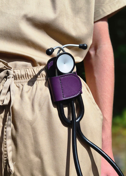 The Original Batclip Stethoscope Holder - Purple