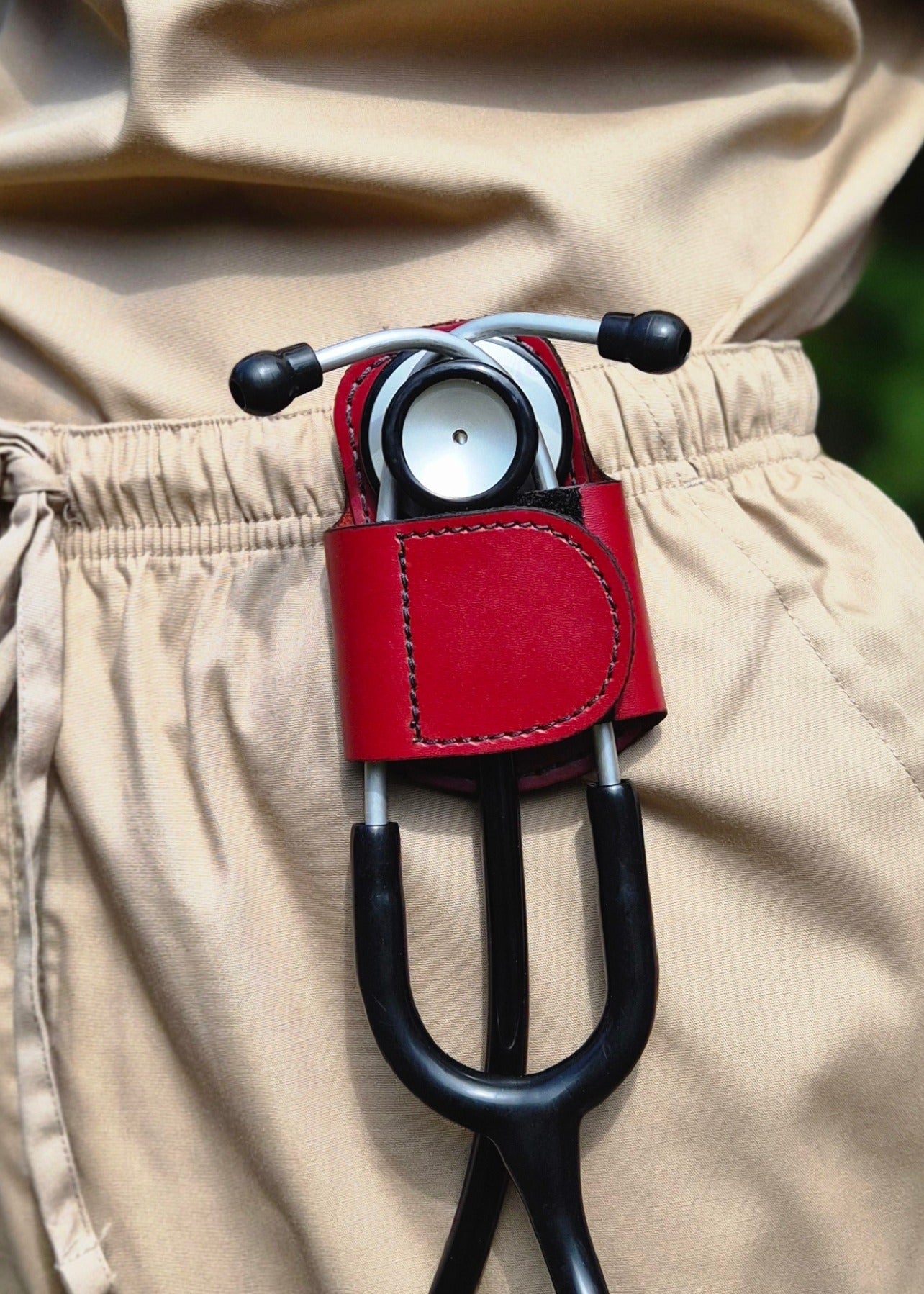 The Original Batclip Stethoscope Holder - Red