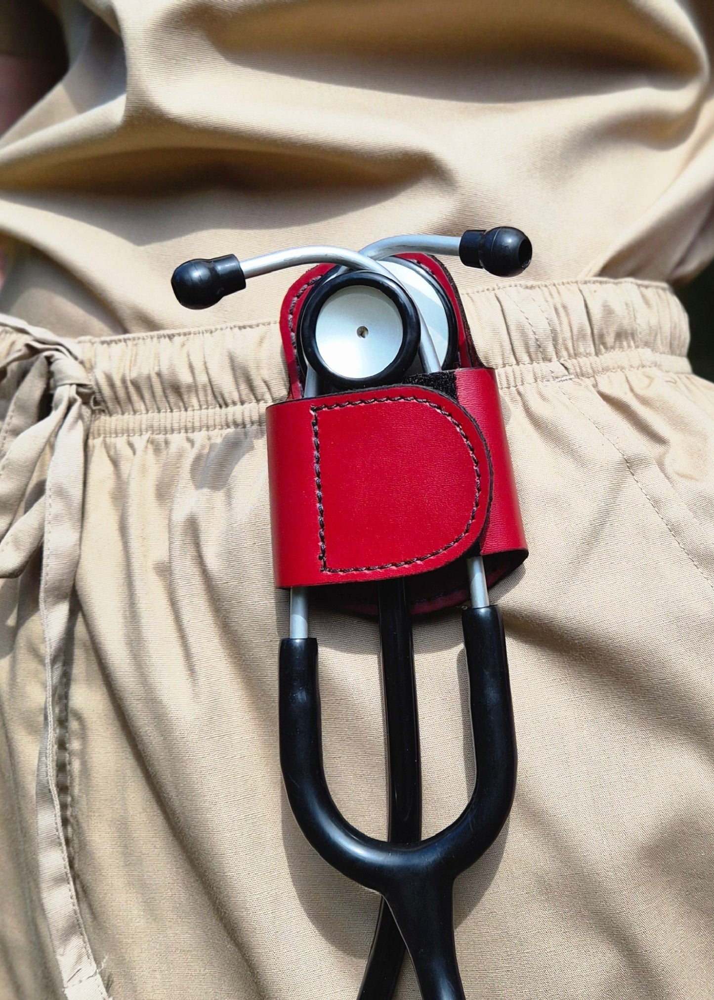 The Original Batclip Stethoscope Holder - Red