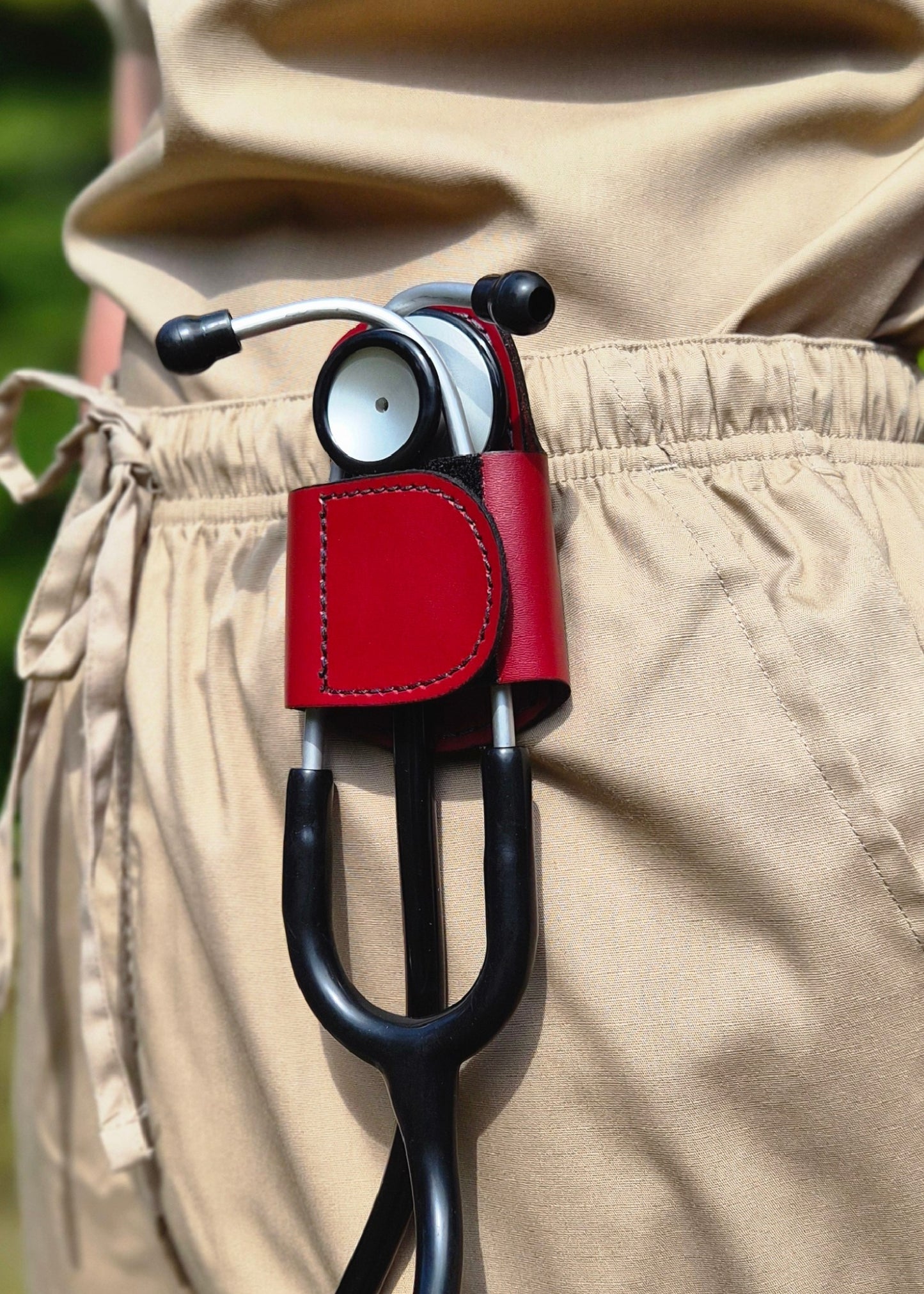 The Original Batclip Stethoscope Holder - Red